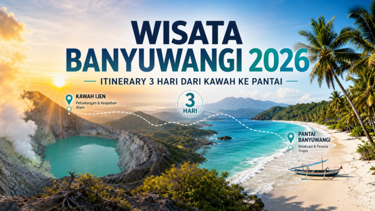 banyuwangi - Wisata Banyuwangi 2026: Itinerary 3 Hari dari Kawah ke Pantai