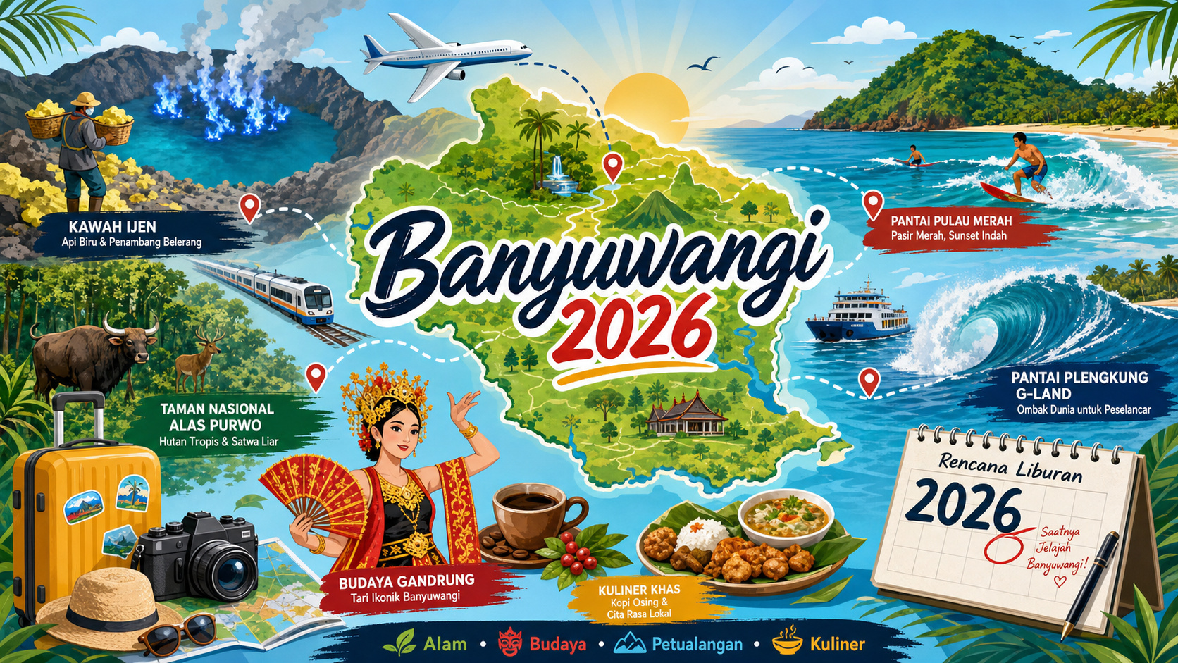 Kenapa Banyuwangi Layak Masuk Rencana Liburan 2026? - banyuwangi