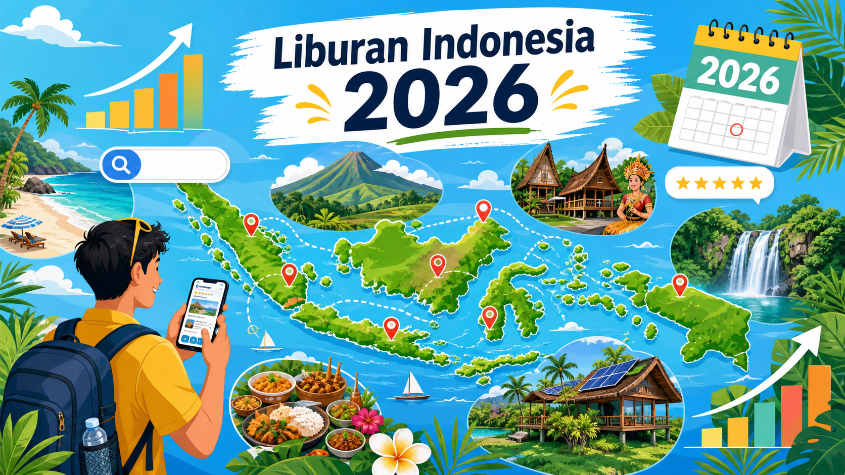 Kenapa Rekomendasi Tempat Liburan 2026 yang Lagi Naik Daun di Indonesia Makin Dicari? - liburan