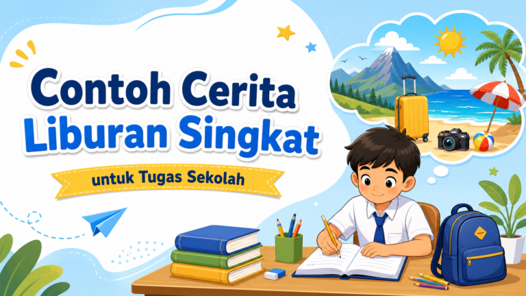 liburan - Contoh Cerita Liburan Singkat yang Menarik untuk Tugas Sekolah