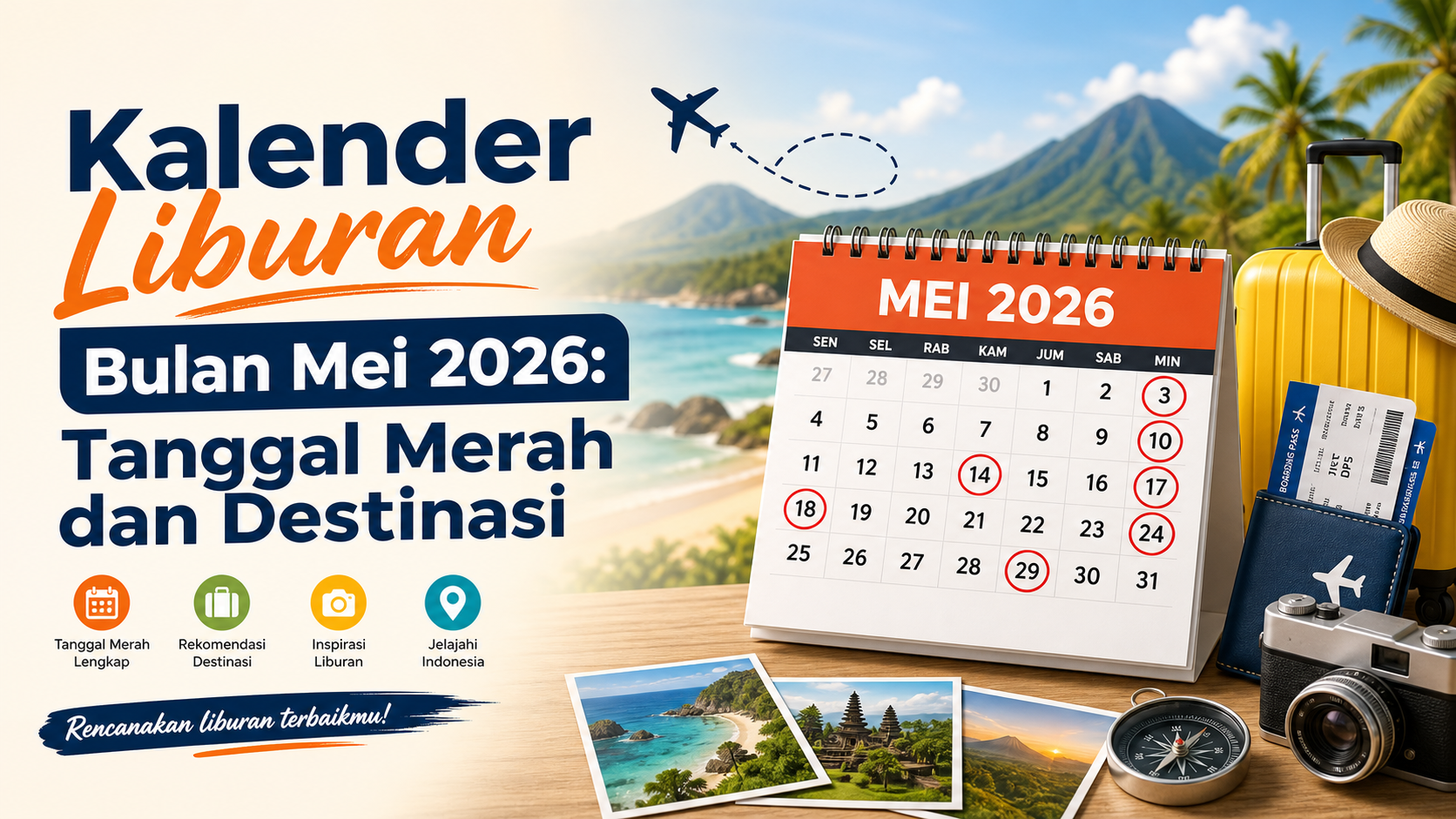 liburan - Kalender Liburan Bulan Mei 2026: Tanggal Merah dan Destinasi