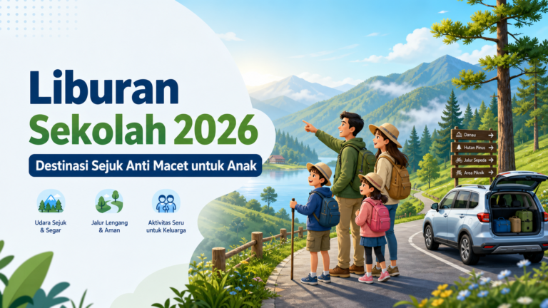 liburan - Liburan Sekolah 2026: Destinasi Sejuk Anti Macet untuk Anak