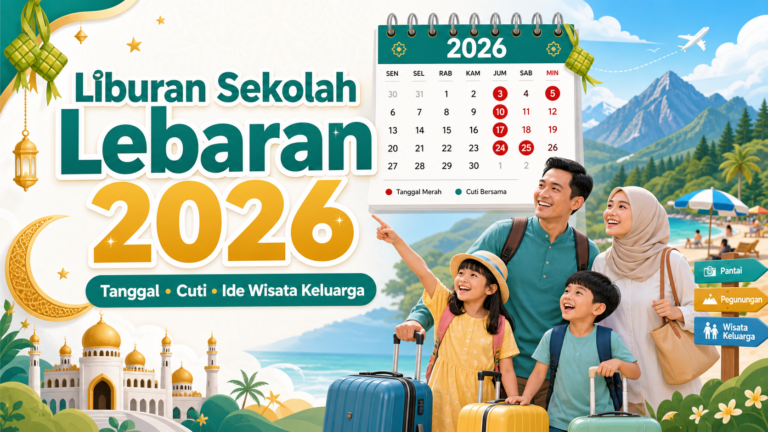 liburan - Liburan Sekolah Lebaran 2026: Tanggal, Cuti, Ide Wisata Keluarga