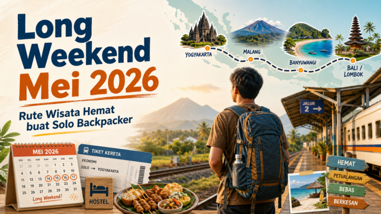 liburan - Long Weekend Mei 2026: Rute Wisata Hemat buat Solo Backpacker