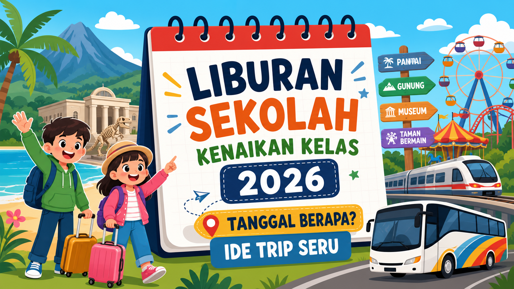 Liburan Sekolah Kenaikan Kelas 2026 Tanggal Berapa? Ide Trip - liburan