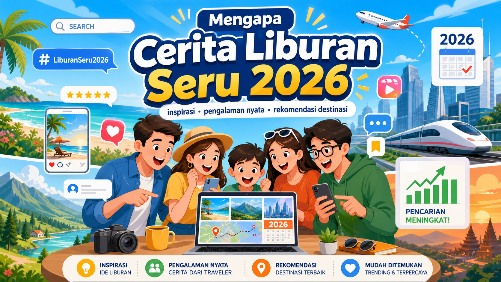 Mengapa Cerita Liburan Seru 2026 Makin Dicari? - liburan