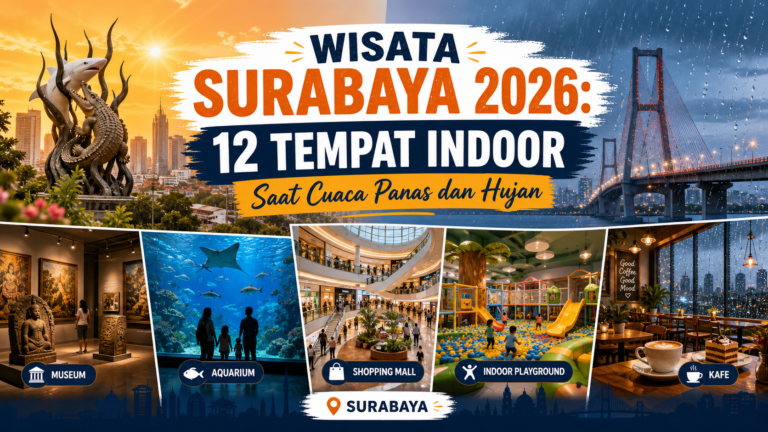 surabaya - Wisata Surabaya 2026: 12 Tempat Indoor Saat Cuaca Panas dan Hujan