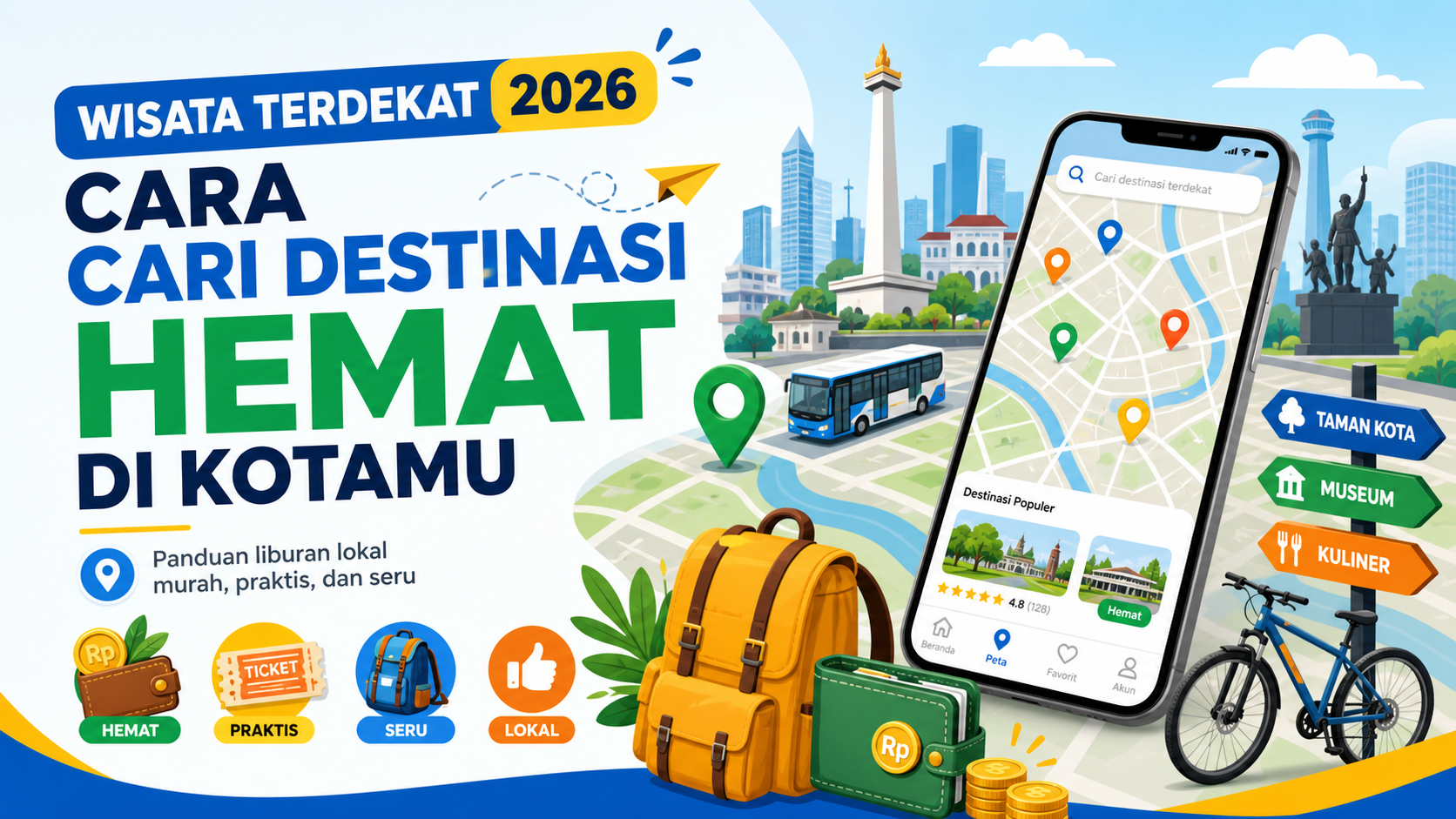 wisata - Wisata Terdekat 2026: Cara Cari Destinasi Hemat di Kotamu