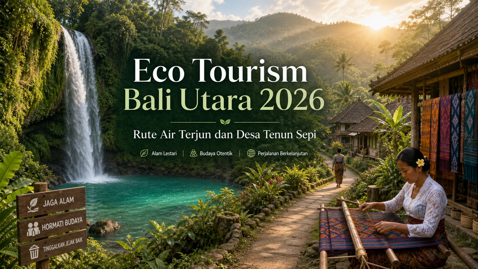 bali - Eco Tourism Bali Utara 2026: Rute Air Terjun dan Desa Tenun Sepi