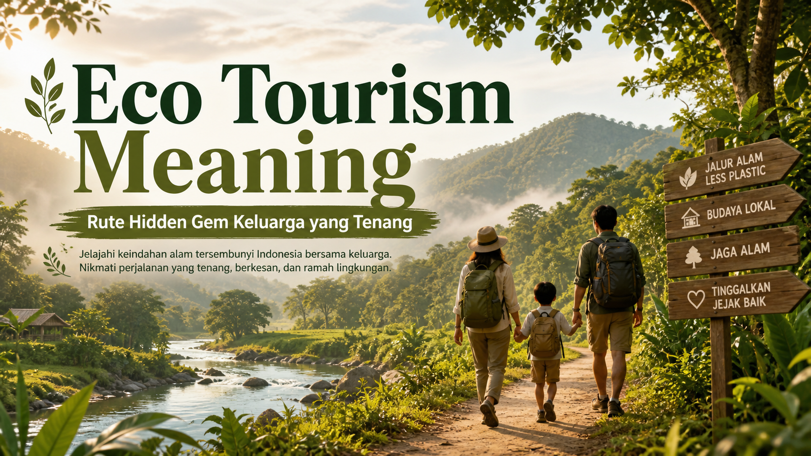 ecotourism - Eco Tourism Meaning untuk Rute Hidden Gem Keluarga yang Tenang
