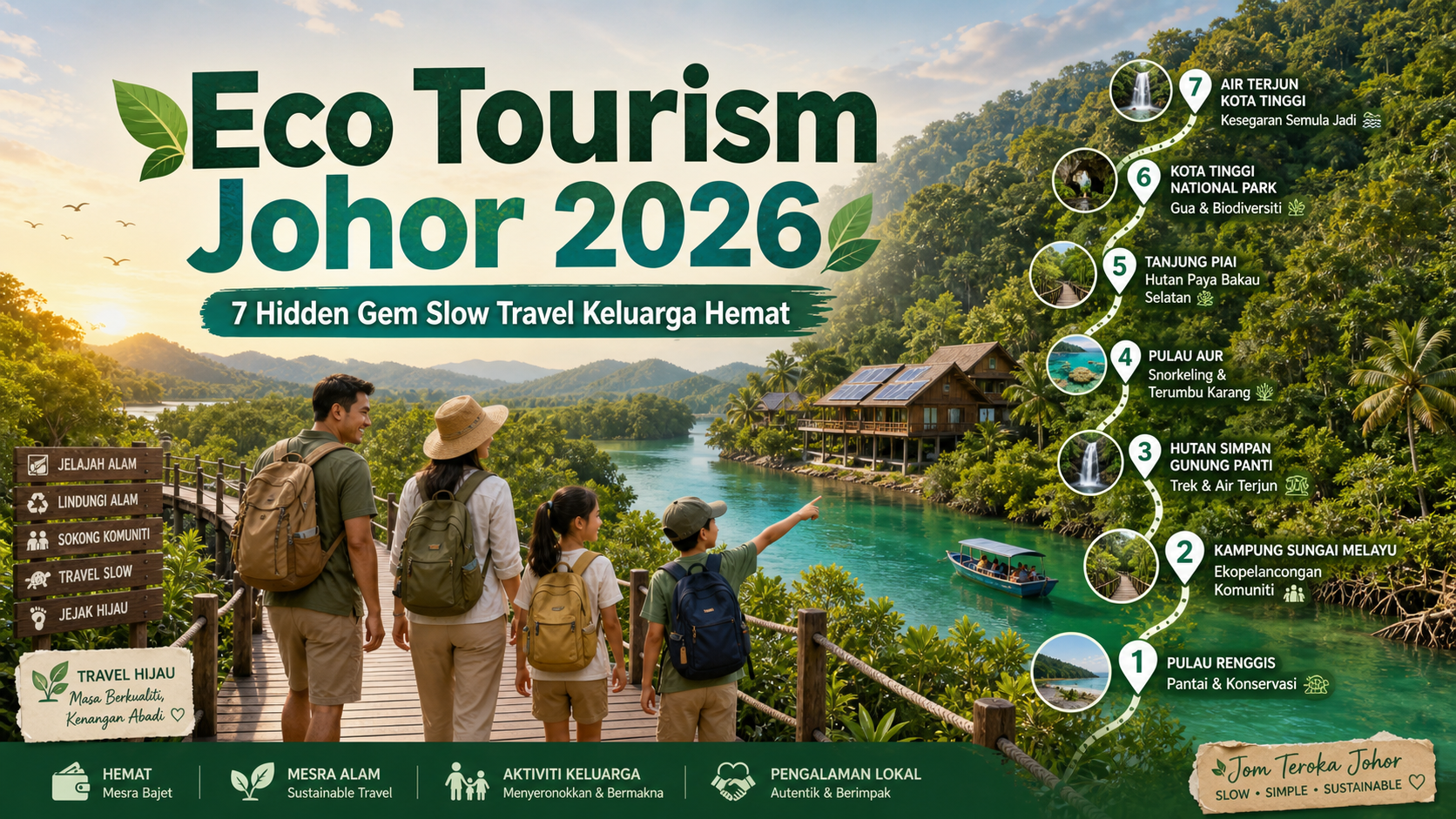 johor - Eco Tourism Johor 2026: 7 Hidden Gem Slow Travel Keluarga Hemat