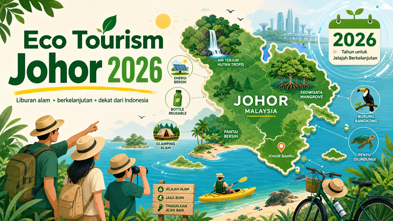 Kenapa Eco Tourism Johor Relevan untuk Liburan 2026? - johor