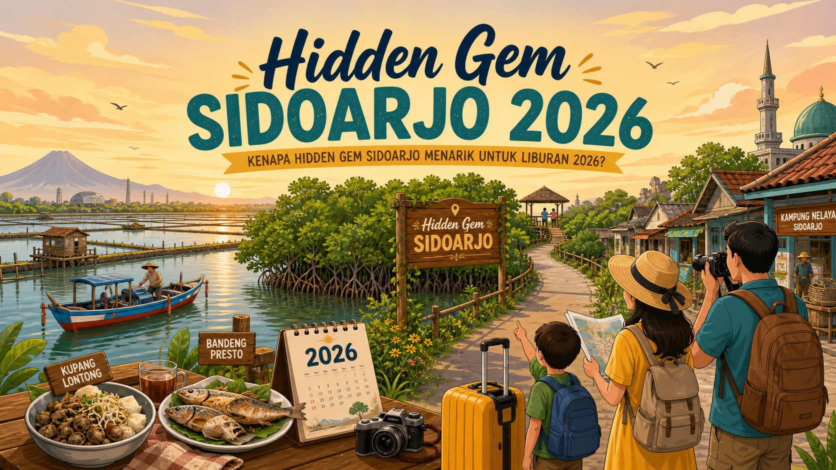 Kenapa Hidden Gem Sidoarjo Menarik untuk Liburan 2026? - sidoarjo