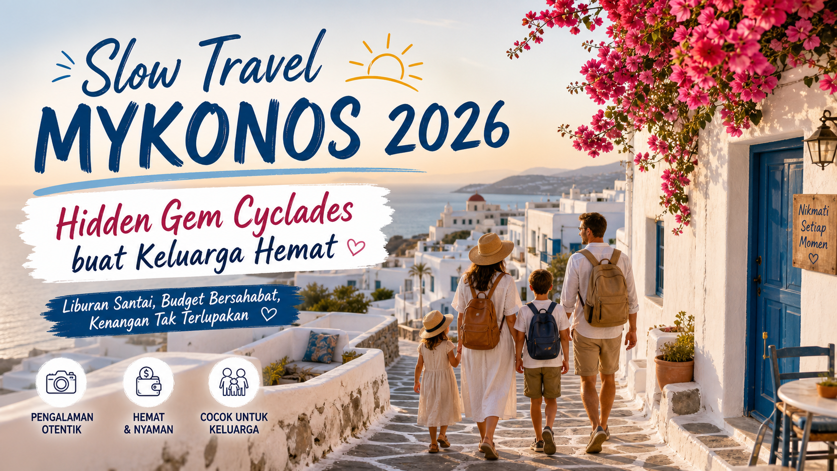 mykonos - Slow Travel Mykonos 2026: Hidden Gem Cyclades buat Keluarga Hemat
