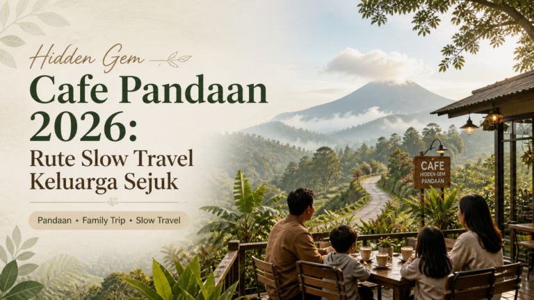 pandaan - Hidden Gem Cafe Pandaan 2026: Rute Slow Travel Keluarga Sejuk