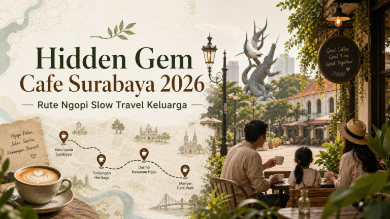 surabaya - Hidden Gem Cafe Surabaya 2026: Rute Ngopi Slow Travel Keluarga