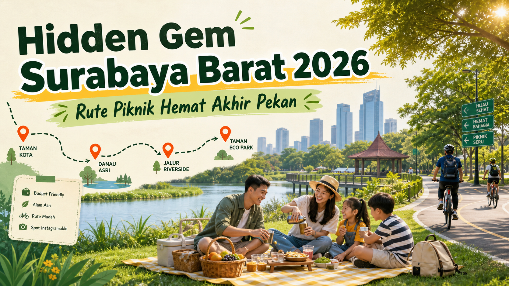 surabaya - Hidden Gem Surabaya Barat 2026: Rute Piknik Hemat Akhir Pekan