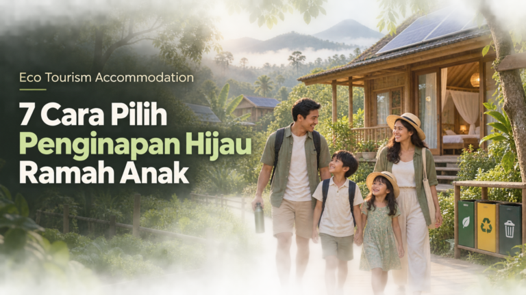 akomodasi - Eco Tourism Accommodation: 7 Cara Pilih Penginapan Hijau Ramah Anak