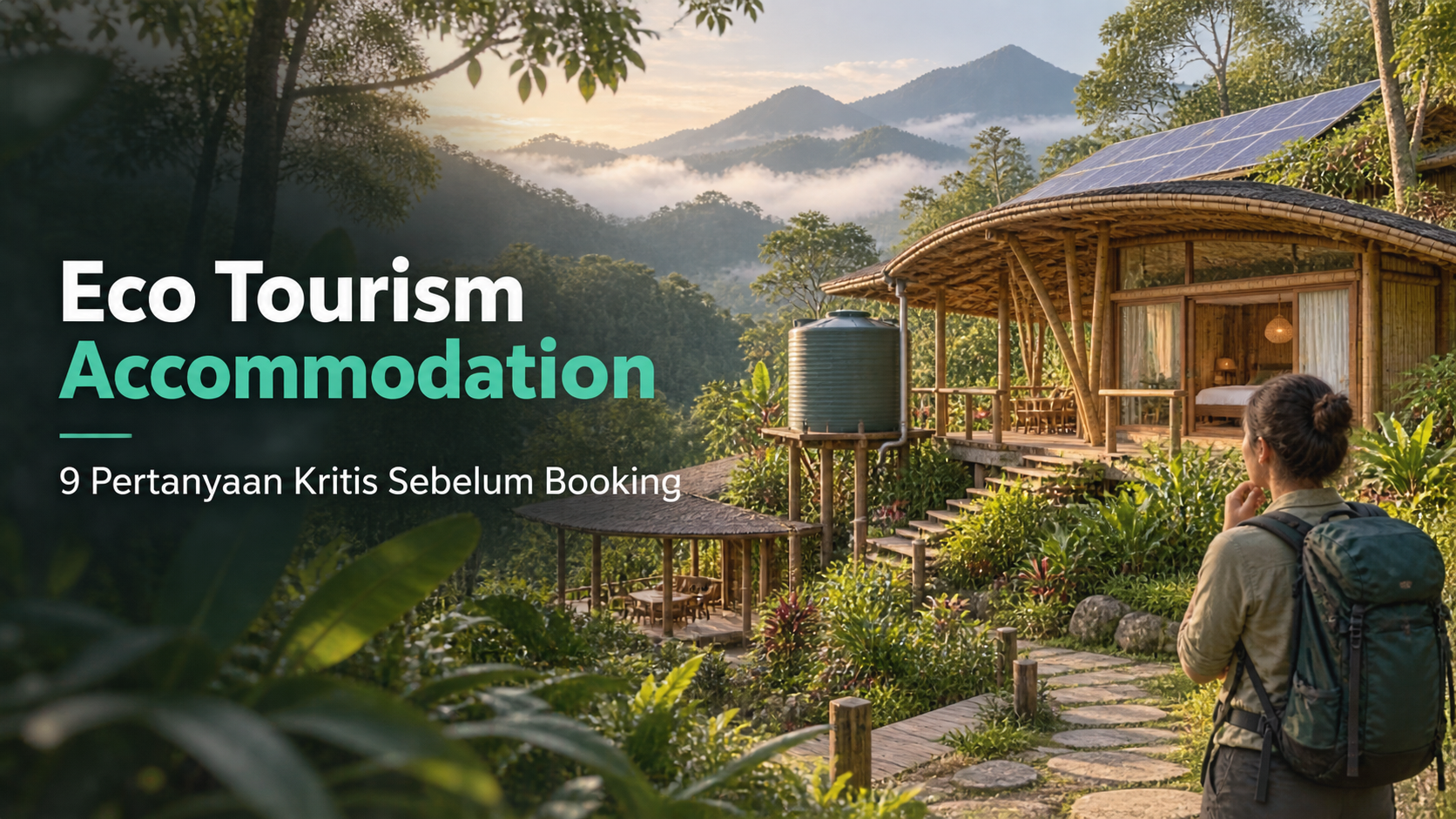 akomodasi - Eco Tourism Accommodation: 9 Pertanyaan Kritis Sebelum Booking