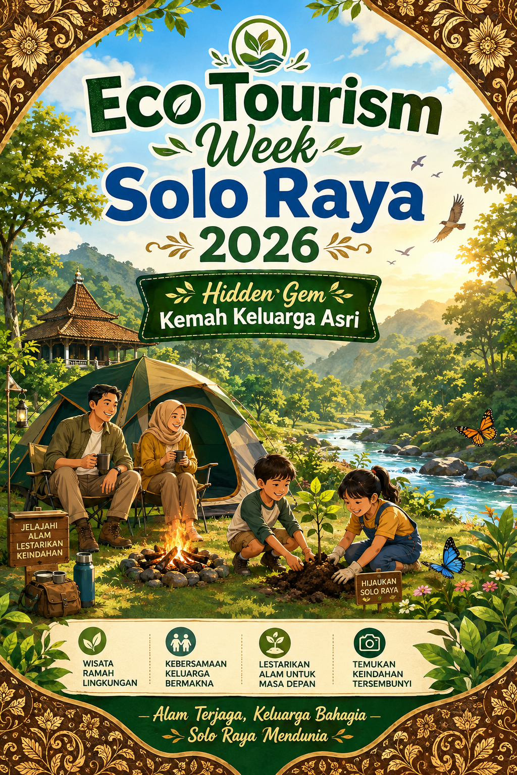 Eco Tourism Week Solo Raya 2026: Hidden Gem Kemah Keluarga Asri - ekowisata