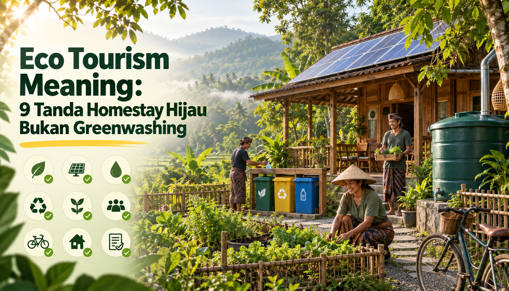 ecotourism - Eco Tourism Meaning: 9 Tanda Homestay Hijau Bukan Greenwashing