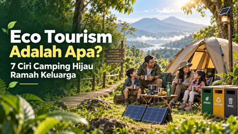 ekowisata - Eco Tourism Adalah Apa? 7 Ciri Camping Hijau Ramah Keluarga