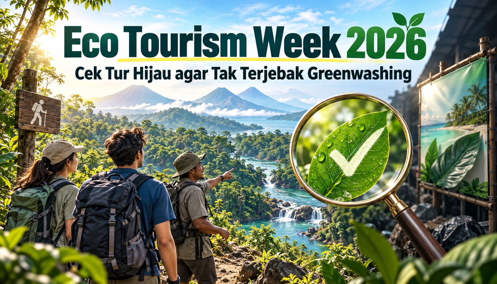 ekowisata - Eco Tourism Week 2026: Cek Tur Hijau agar Tak Terjebak Greenwashing