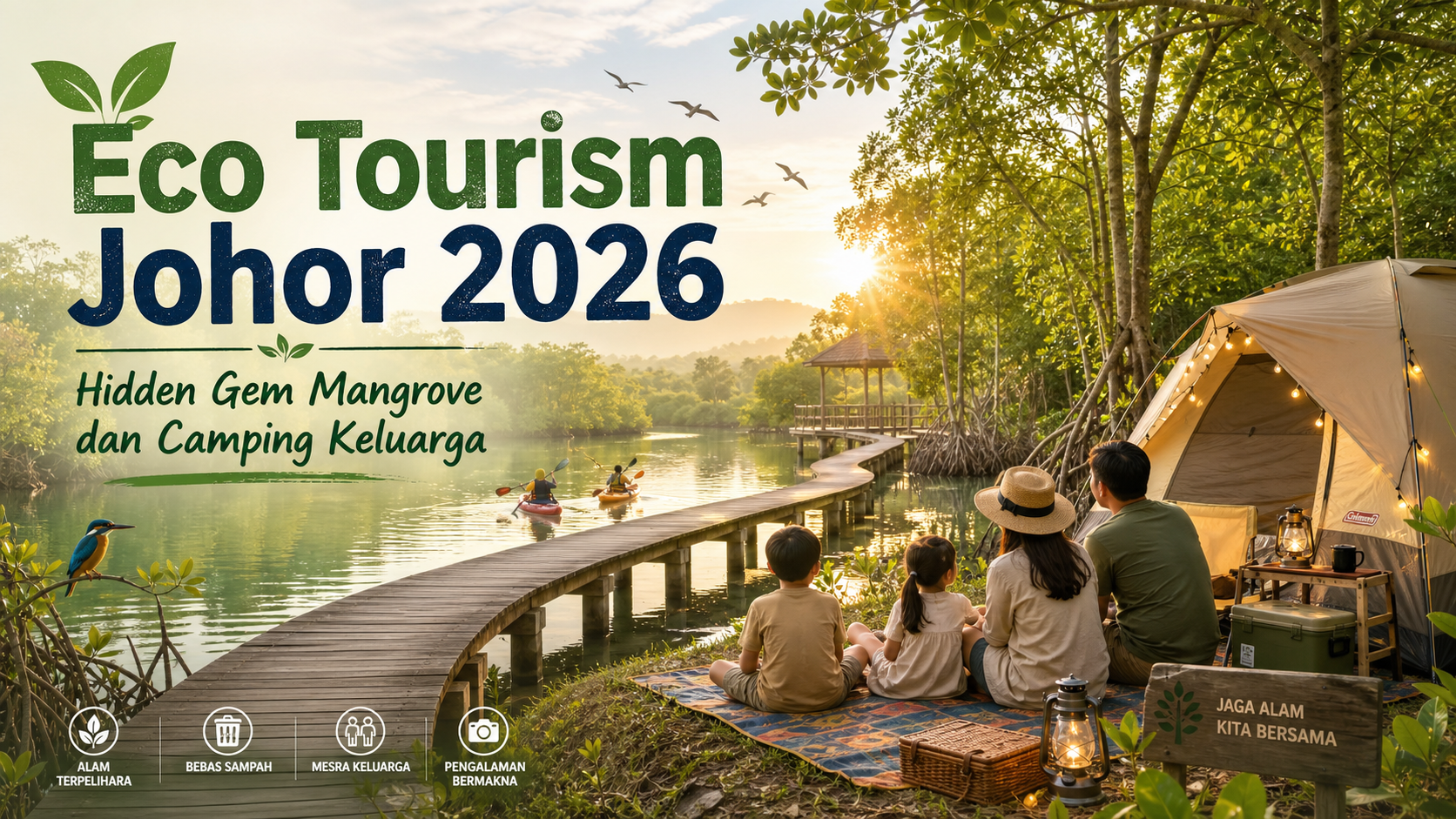 johor - Eco Tourism Johor 2026: Hidden Gem Mangrove dan Camping Keluarga