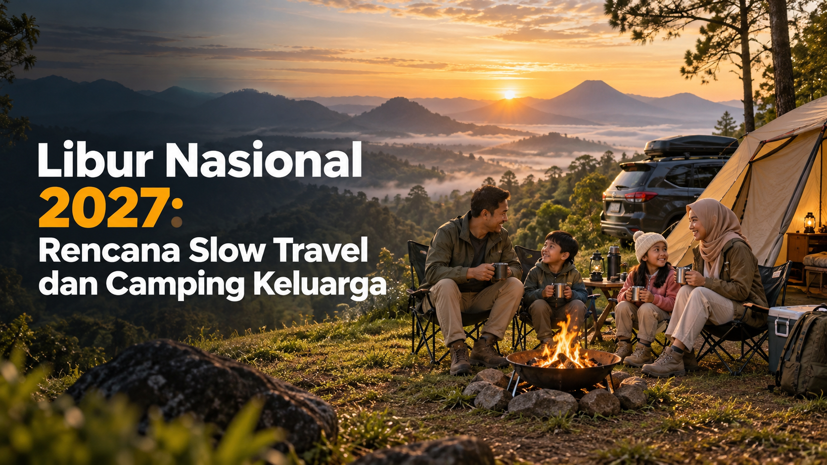 libur - Libur Nasional 2027: Rencana Slow Travel dan Camping Keluarga