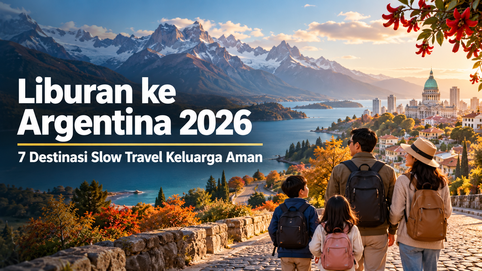 argentina - Liburan ke Argentina 2026: 7 Destinasi Slow Travel Keluarga Aman