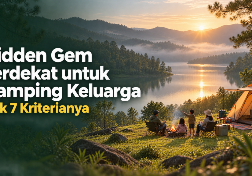 camping - Hidden Gem Terdekat untuk Camping Keluarga, Cek 7 Kriterianya
