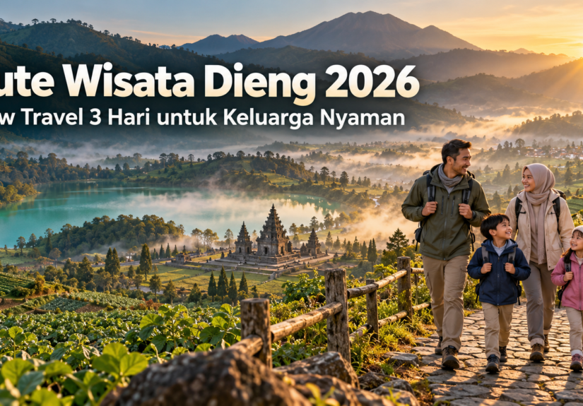 dieng - Rute Wisata Dieng 2026: Slow Travel 3 Hari untuk Keluarga Nyaman