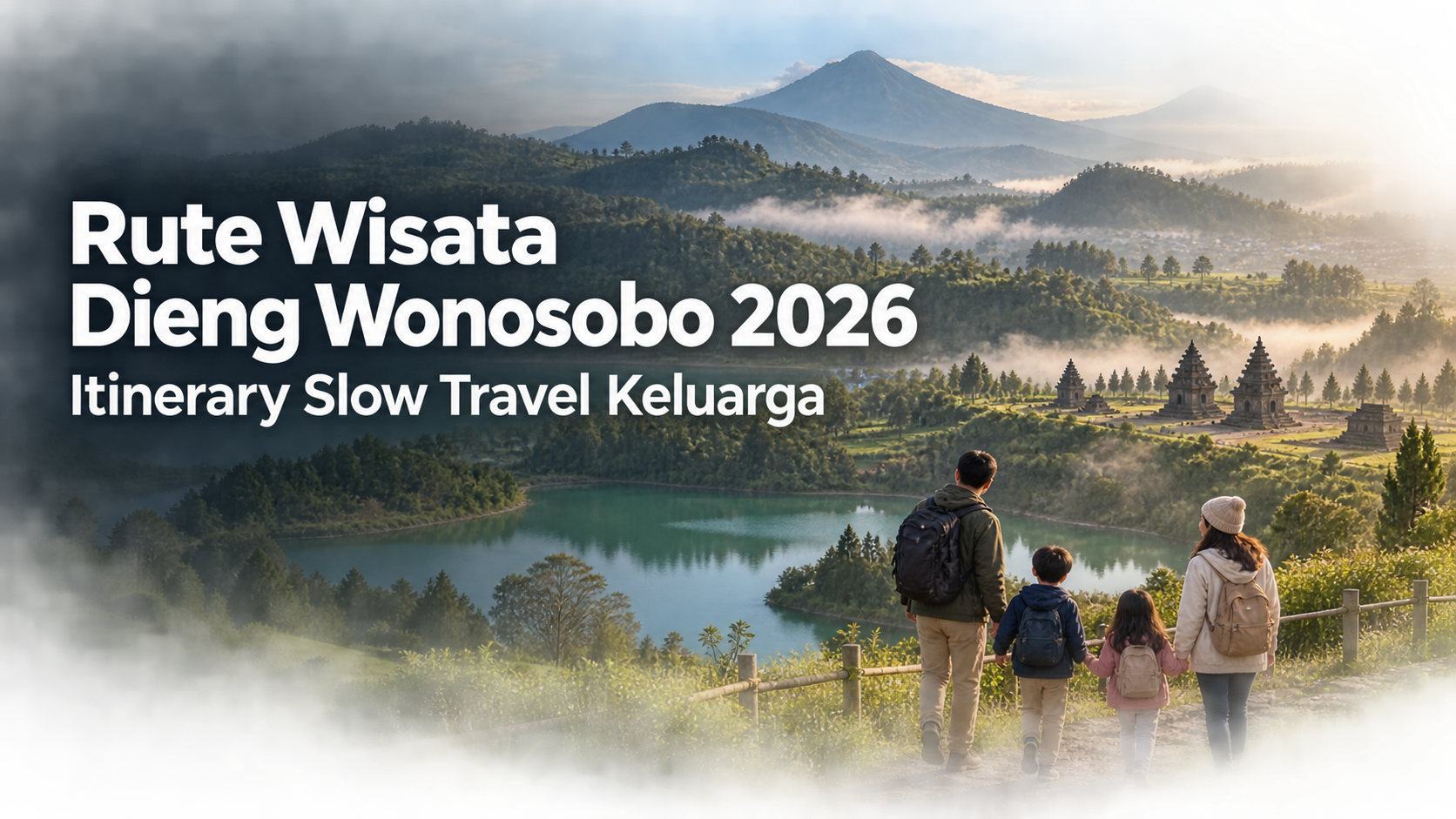 dieng - Rute Wisata Dieng Wonosobo 2026, Itinerary Slow Travel Keluarga