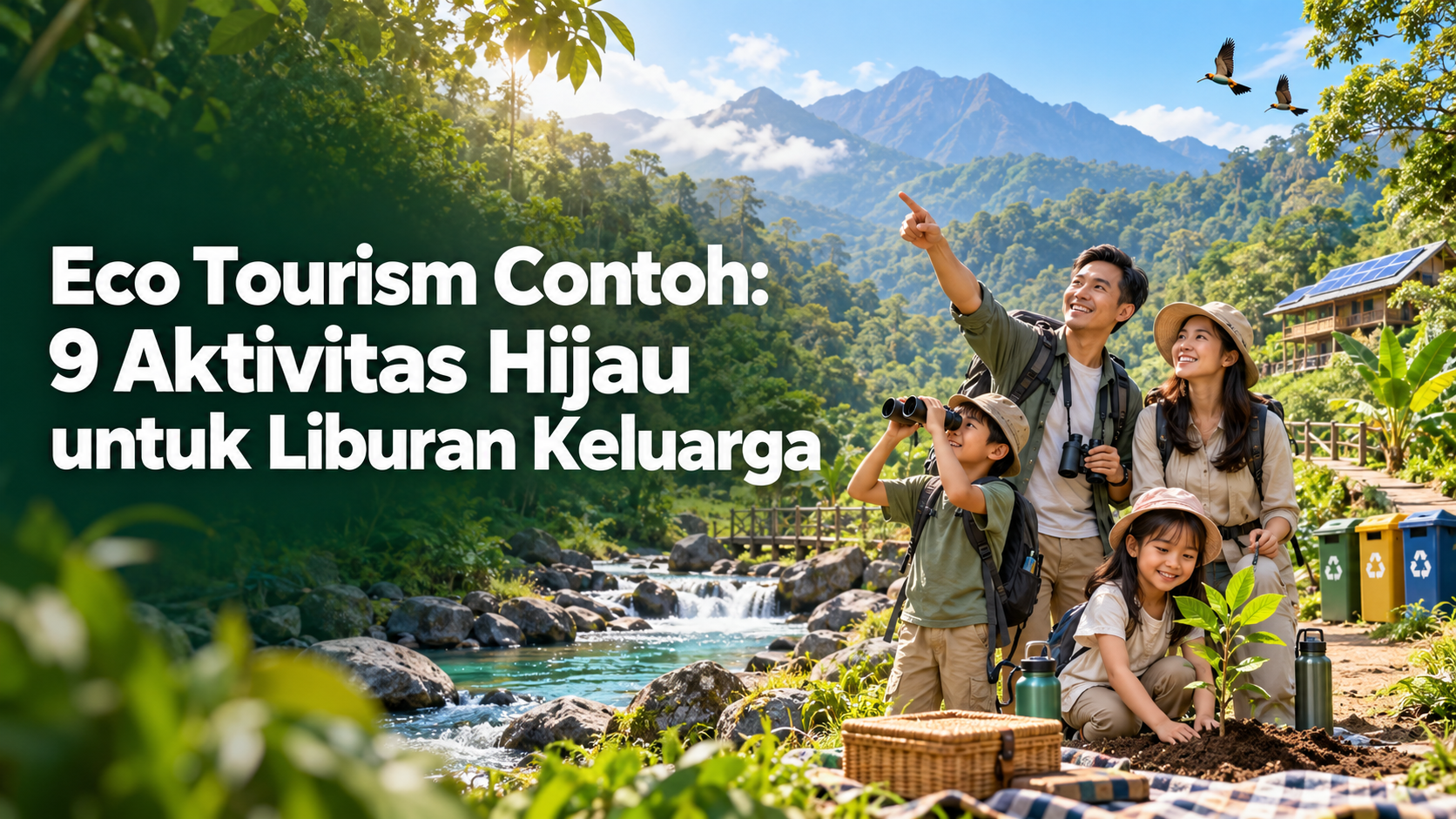 ekowisata - Eco Tourism Contoh: 9 Aktivitas Hijau untuk Liburan Keluarga