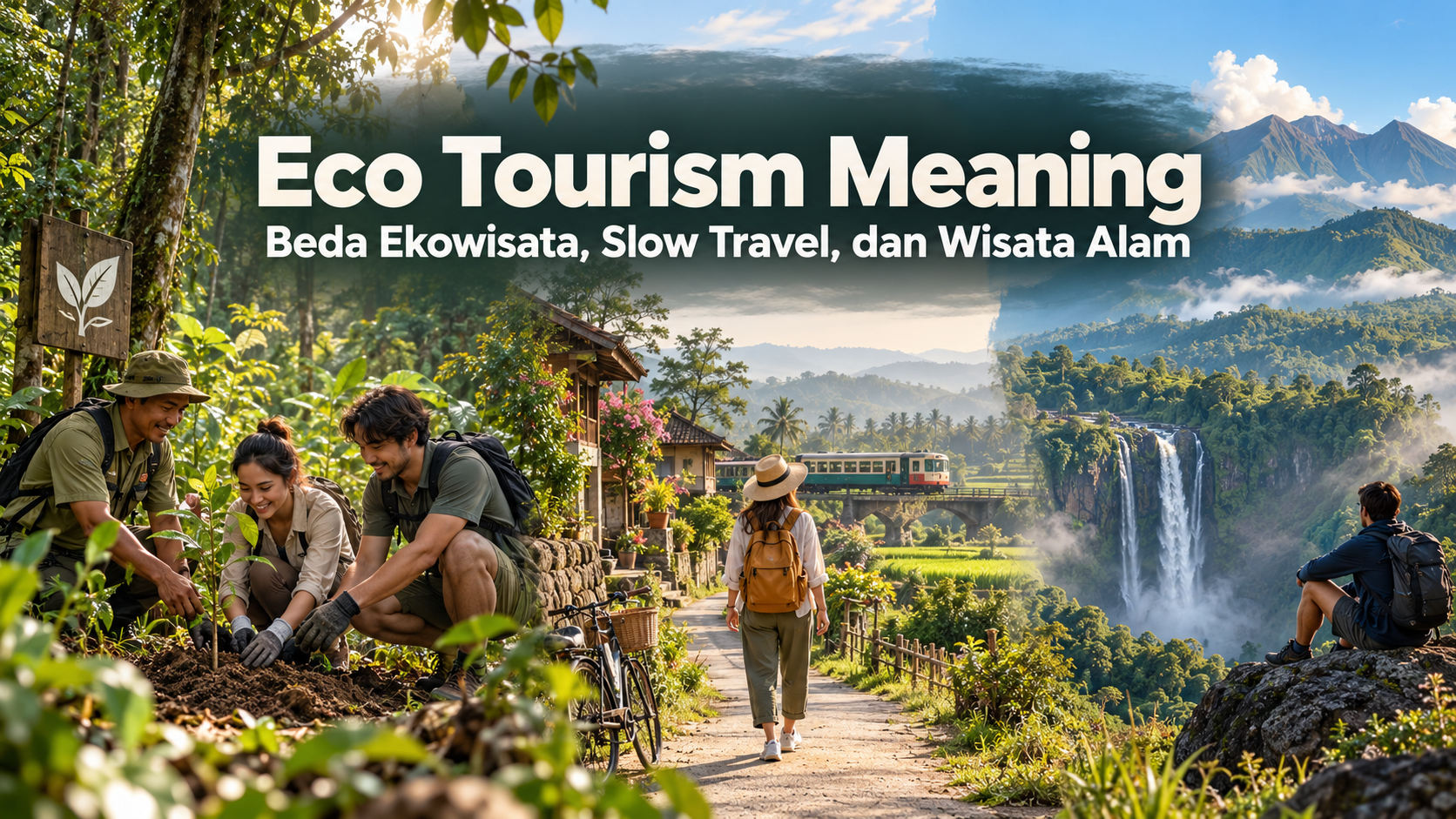 ekowisata - Eco Tourism Meaning: Beda Ekowisata, Slow Travel, dan Wisata Alam