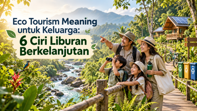 ekowisata - Eco Tourism Meaning untuk Keluarga: 6 Ciri Liburan Berkelanjutan