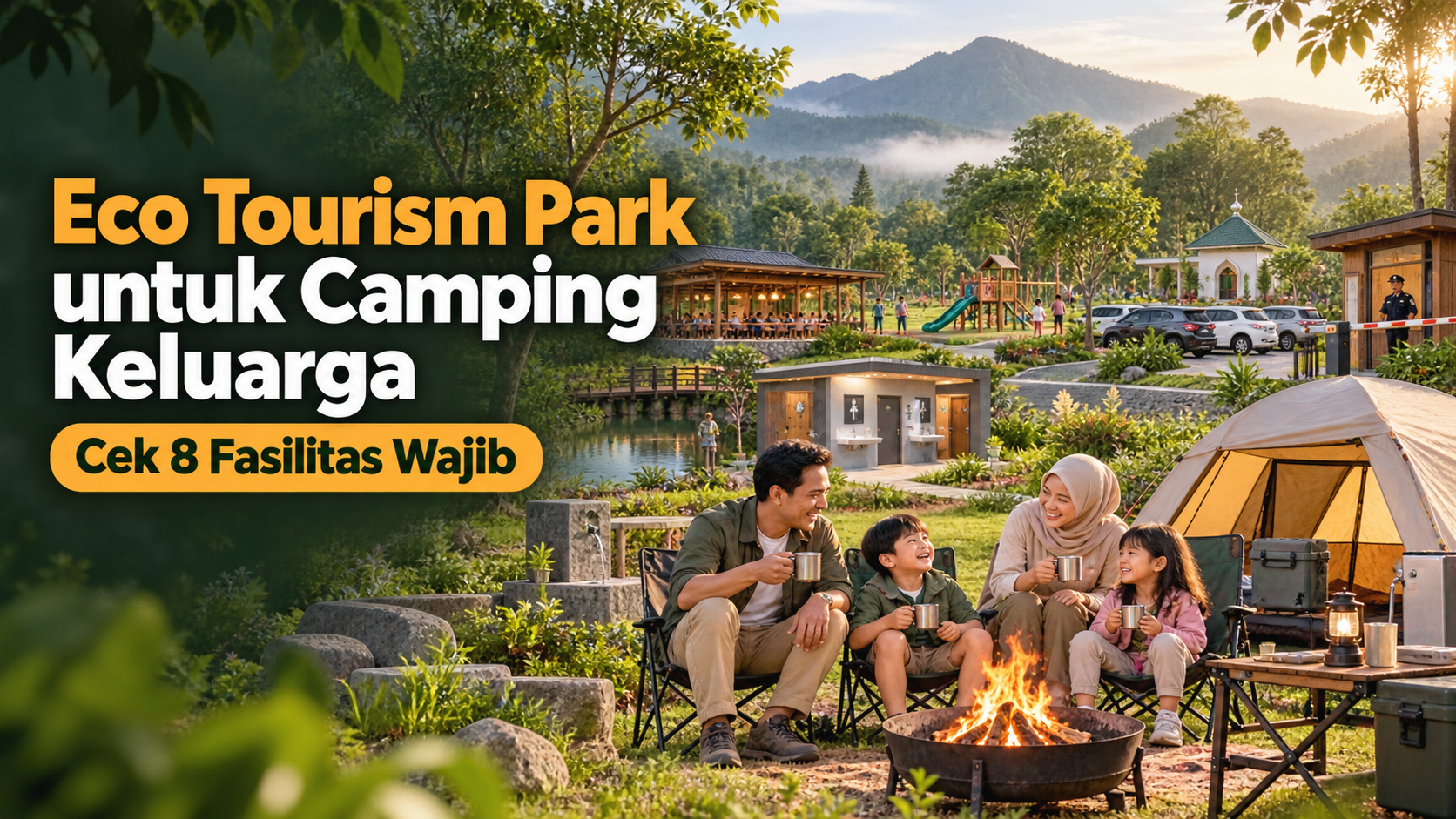 ekowisata - Eco Tourism Park untuk Camping Keluarga, Cek 8 Fasilitas Wajib