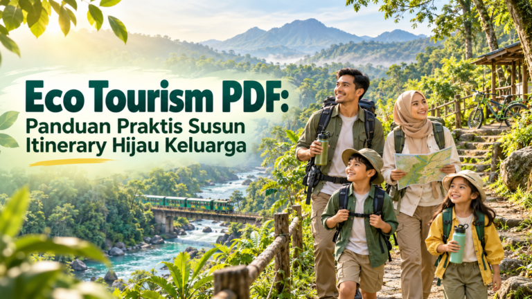 ekowisata - Eco Tourism PDF: Panduan Praktis Susun Itinerary Hijau Keluarga