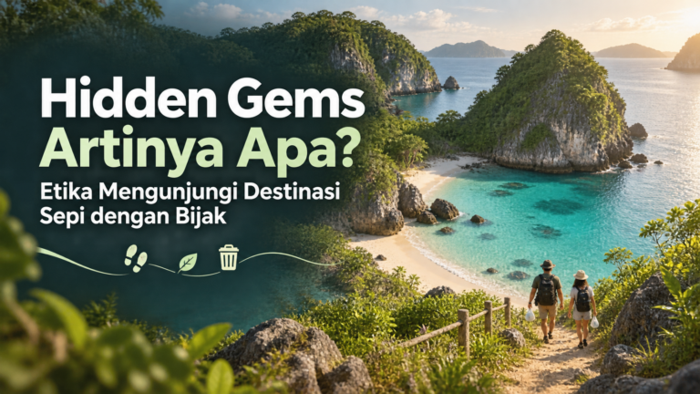 hidden - Hidden Gems Artinya Apa? Etika Mengunjungi Destinasi Sepi dengan Bijak