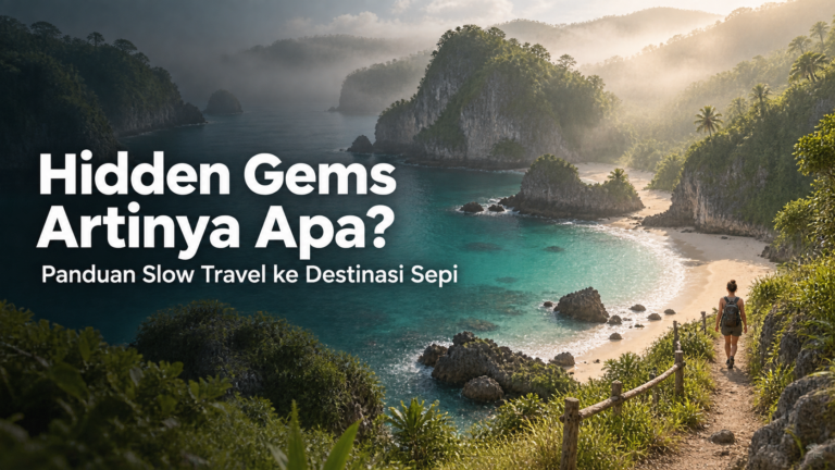 hidden - Hidden Gems Artinya Apa? Panduan Slow Travel ke Destinasi Sepi