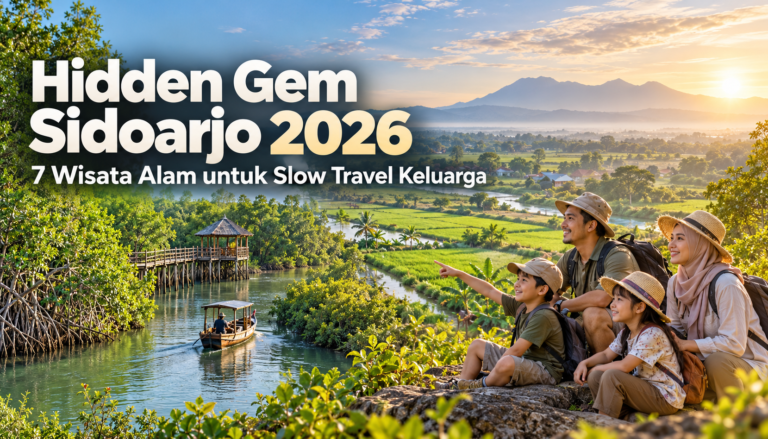 sidoarjo - Hidden Gem Sidoarjo 2026: 7 Wisata Alam untuk Slow Travel Keluarga