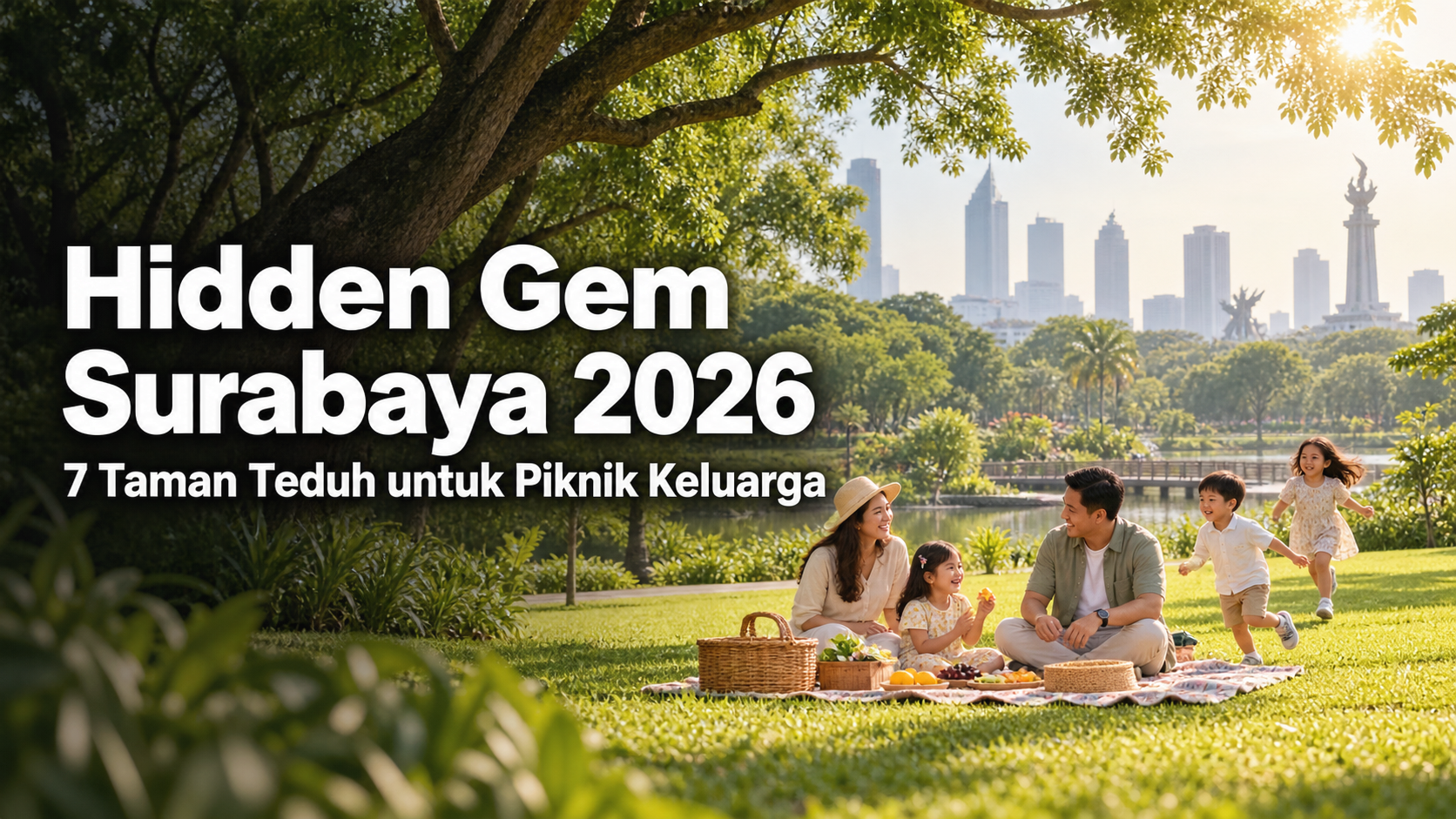 surabaya - Hidden Gem Surabaya 2026: 7 Taman Teduh untuk Piknik Keluarga