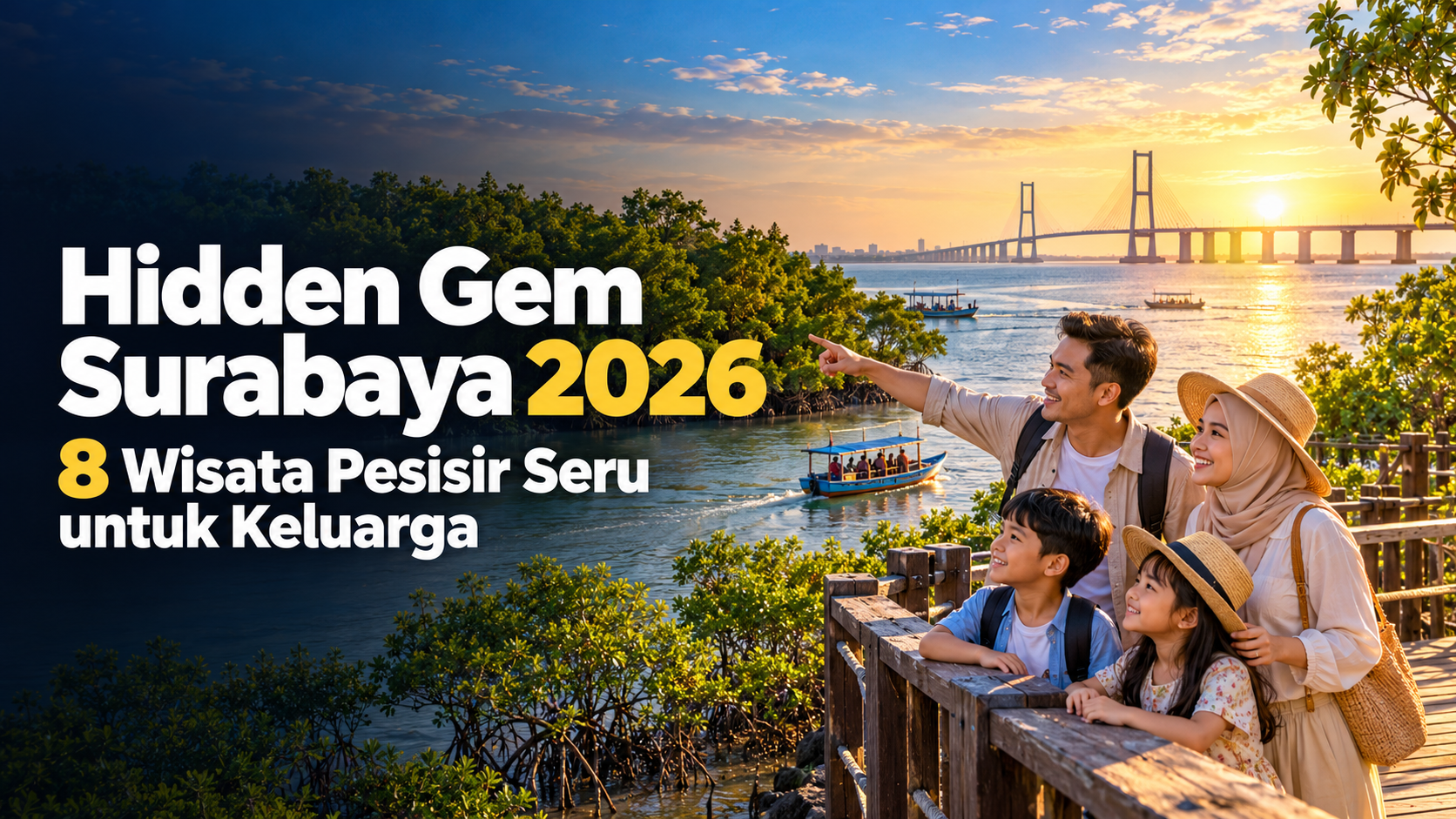 surabaya - Hidden Gem Surabaya 2026: 8 Wisata Pesisir Seru untuk Keluarga