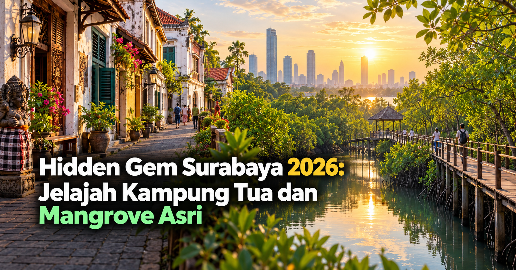 surabaya - Hidden Gem Surabaya 2026: Jelajah Kampung Tua dan Mangrove Asri