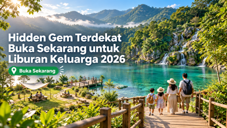 wisata - Hidden Gem Terdekat Buka Sekarang untuk Liburan Keluarga 2026
